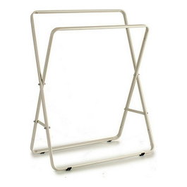 ARTE REGAL Porte-serviettes double rectangulaire blanc