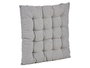 Giftdecor Coussin de Chaise Uni Gris 40x40 cm (Set de 12)