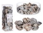 Giftdecor Sac à fleurs naturel en feuilles 9x27x9 cm (Set de 12)