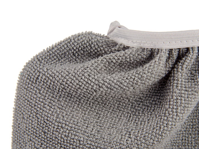 ARTE REGAL Lot de 24 housses de balai - Gris clair et gris foncé