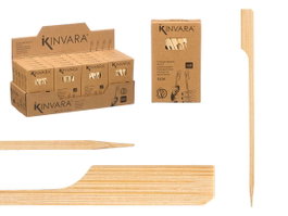 KINVARA Set de 48 brochettes en bambou