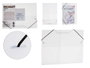 Pincello Classeur transparent A4 en plastique 26 x 1 x 35,5 cm (Set de 24)