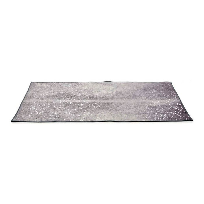 GIFTDECOR Alfombra Gris avec taches argentées 100x150cm