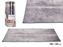 Giftdecor Tapis Gris 100x150 cm à Motif Taches Argentées en Polyester (Set de 9)