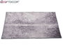 Giftdecor Tapis Gris 100x150 cm à Motif Taches Argentées en Polyester (Set de 9)