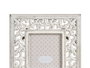Giftdecor Porte-photo ajouré en bois blanc 10x15 cm (Set de 12)