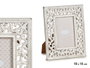 Giftdecor Porte-photo ajouré en bois blanc 10x15 cm (Set de 12)
