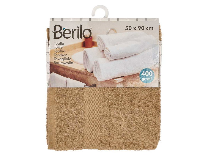 Berilo Toaille 50x90 cm Camel (Set de 24) Berilo Toaille 50x90 cm Camel (Set de 24)