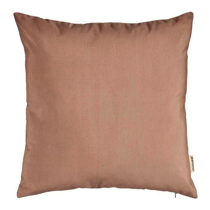 GIFTDECOR Housse de coussin avec fermeture éclair marron 60x60