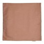 GIFTDECOR Housse de coussin avec fermeture éclair marron 60x60