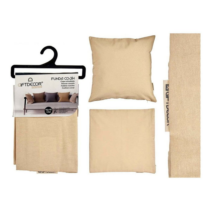 GIFTDECOR Housse de coussin avec fermeture éclair Crudo 60x60