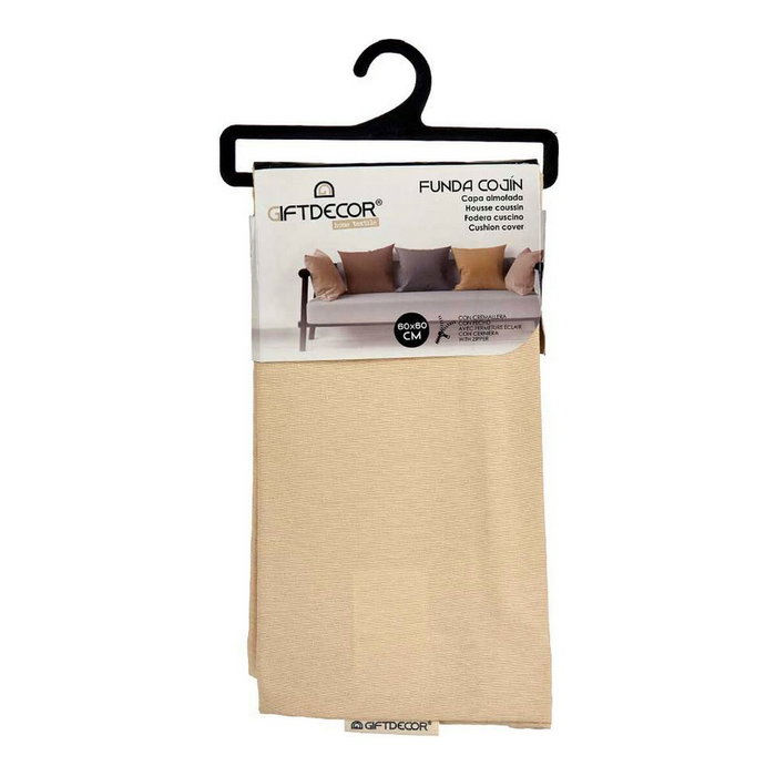 GIFTDECOR Housse de coussin avec fermeture éclair Crudo 60x60