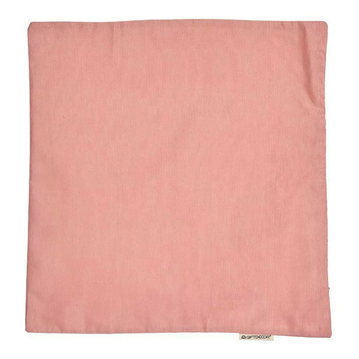 GIFTDECOR Taie d'oreiller avec fermeture éclair Rose 60x60 cm