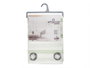 Giftdecor Cortina Visillo Rayures Vert 140x260 cm (Set de 6)