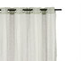 Giftdecor Rideau Visillo Menthe 140x260 cm en Polyester Vert (Set de 6)
