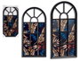 GIFTDECOR PORTAFOTOS MULTIPLE VENTANA NEGRO