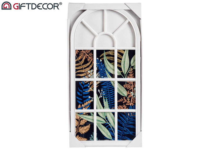 Giftdecor Porte-photos Multiples Fenêtre Blanc 34x2x69 cm Plastique Verre (Set de 6) Giftdecor Porte-photos Multiples Fenêtre Blanc 34x2x69 cm Plastique Verre (Set de 6)