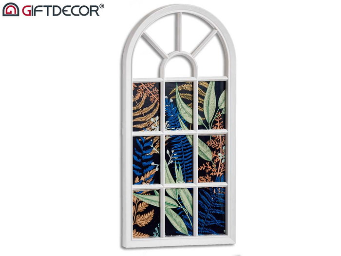 Giftdecor Porte-photos Multiples Fenêtre Blanc 34x2x69 cm Plastique Verre (Set de 6) Giftdecor Porte-photos Multiples Fenêtre Blanc 34x2x69 cm Plastique Verre (Set de 6)
