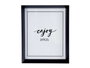 GIFTDECOR Cadre photo noir 20x25cm