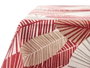 Kinvara Nappe en Loneta Antitache 140x180 cm Motif Feuilles Grenat (Set de 10)