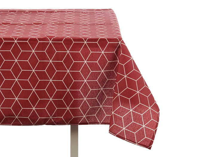 Kinvara Nappe Loneta Antimanchas 140x180 cm Abstract Grana (Set de 10)