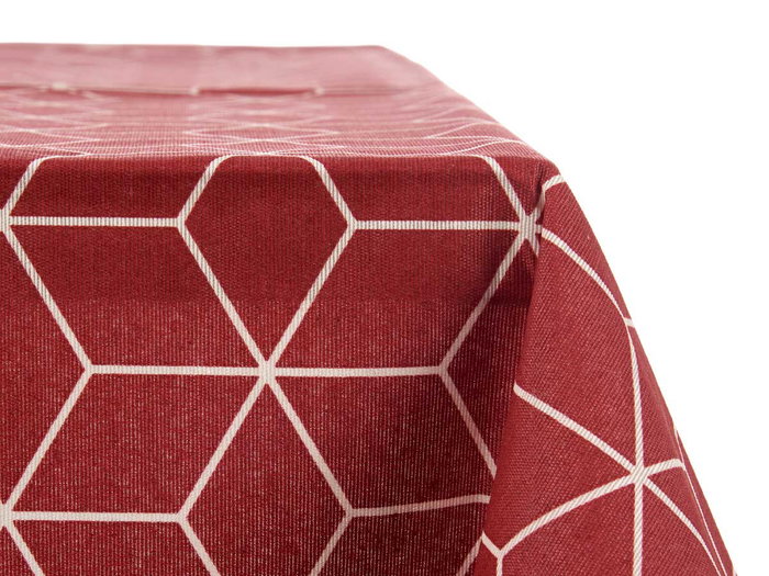 Kinvara Nappe Loneta Antimanchas 140x180 cm Abstract Grana (Set de 10)