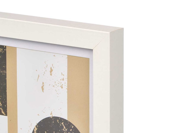 GIFTDECOR Cadre photo mural en bois blanc avec passe-partout 13x18cm