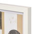 GIFTDECOR Cadre photo mural en bois blanc avec passe-partout 13x18cm