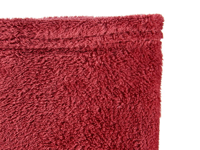 Giftdecor Manta Coral 150x125 cm en poliester, rose vif (Set de 12)