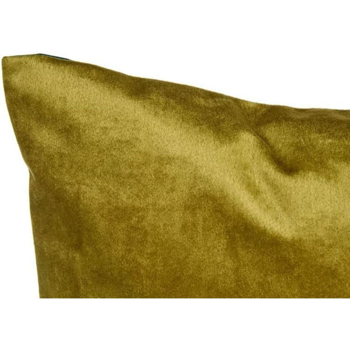 GIFTDECOR Lot de 4 coussins en velours vert 60x60cm