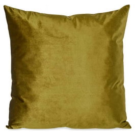 GIFTDECOR Lot de 4 coussins en velours vert 60x60cm