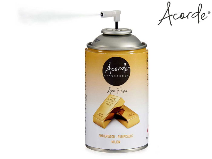 Acorde Recharge Désodorisant Aérosol 250ml Million 6,5x14,5x6,5 cm (Set de 6) Acorde Recharge Désodorisant Aérosol 250ml Million 6,5x14,5x6,5 cm (Set de 6)