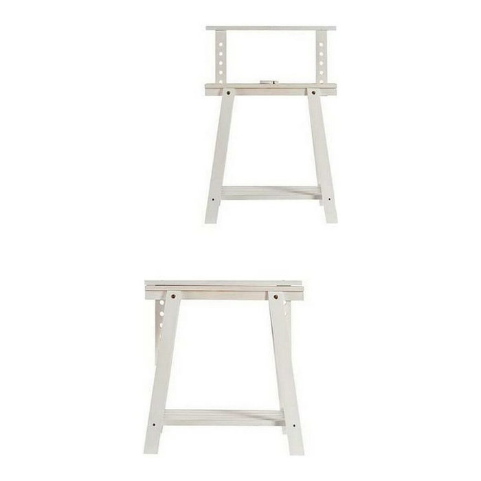 KIPIT Chevalet réglable en bois blanc