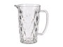 Vivalto Jarre à Eau 1L Diamant en Verre Transparent 12 x 19.5 x 17.7 cm (Set de 6)