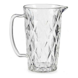 VIVALTO Carafe à eau Diamante 1L, Transparent