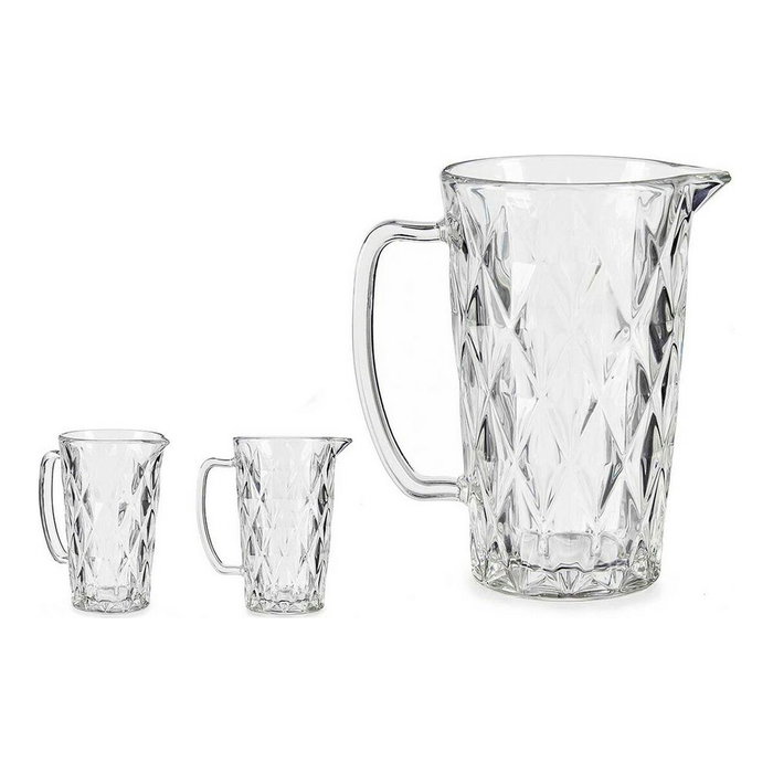 VIVALTO Carafe à eau Diamante 1L, Transparent VIVALTO Carafe à eau Diamante 1L, Transparent