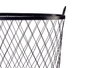 Giftdecor Panier Métallique Noir avec Anses 31 x 46 x 54 cm (Set de 4)