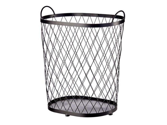 Giftdecor Panier Métallique Noir avec Anses 31 x 46 x 54 cm (Set de 4) Giftdecor Panier Métallique Noir avec Anses 31 x 46 x 54 cm (Set de 4)