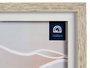 Giftdecor Porte-photos Naturel Bord Blanc 15x20 cm avec Verre et Plastique (Set de 24)