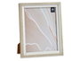 Giftdecor Porte-photos Naturel avec Bord Blanc 20x25 cm Verre et Plastique (Set de 24)
