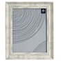 GIFTDECOR Cadre photo effet bois argenté 20x25cm