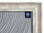Giftdecor Porte-photos effet bois argent 20x25 cm (Set de 24)