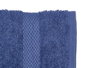 Berilo Toaille de bain unie 50x90 cm Bleu foncé 80% Coton 20% Polyester (Set de 24)