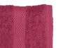 Berilo Toaille de Bain 50x90 cm Couleur Grenat 80% Coton 20% Polyester (Set de 24)