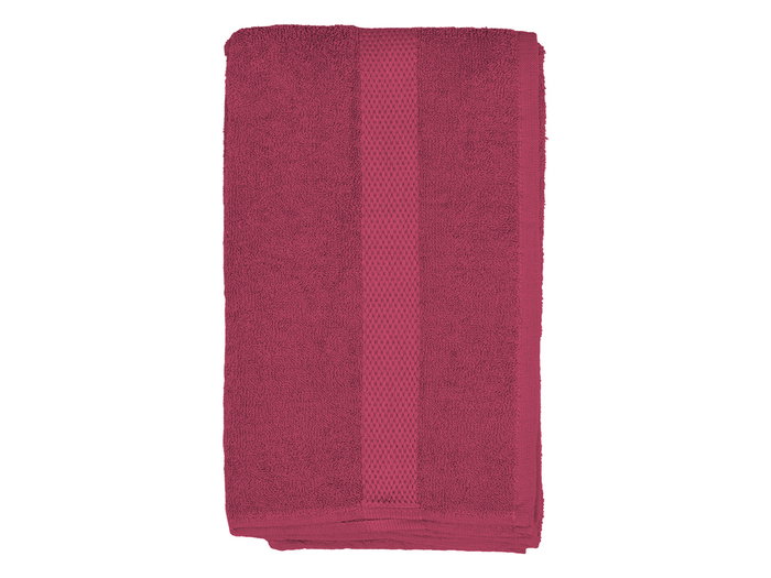 Berilo Serviette Unie 130x70 cm Granate Coton Polyester (Set de 12)