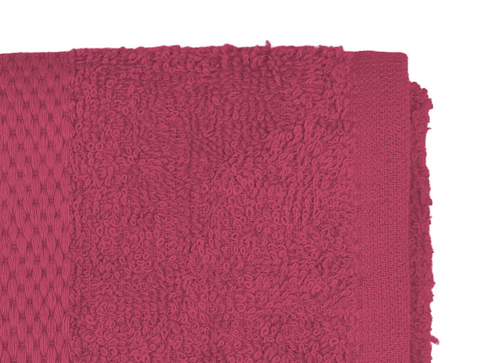 Berilo Serviette Unie 130x70 cm Granate Coton Polyester (Set de 12)