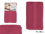 Berilo Serviette Unie 130x70 cm Granate Coton Polyester (Set de 12)