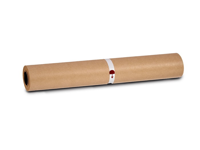 Kinvara Rouleau Papier Multiusages 20m, 30x4x4 cm, Marron, Cellulose, Compostable (Set de 15)