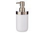 Berilo Dosificateur Blanc et Argenté 350 ml 9x17x8 cm Plastique (Set de 12)
