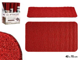 GIFTDECOR Paillasson Rouge PVC